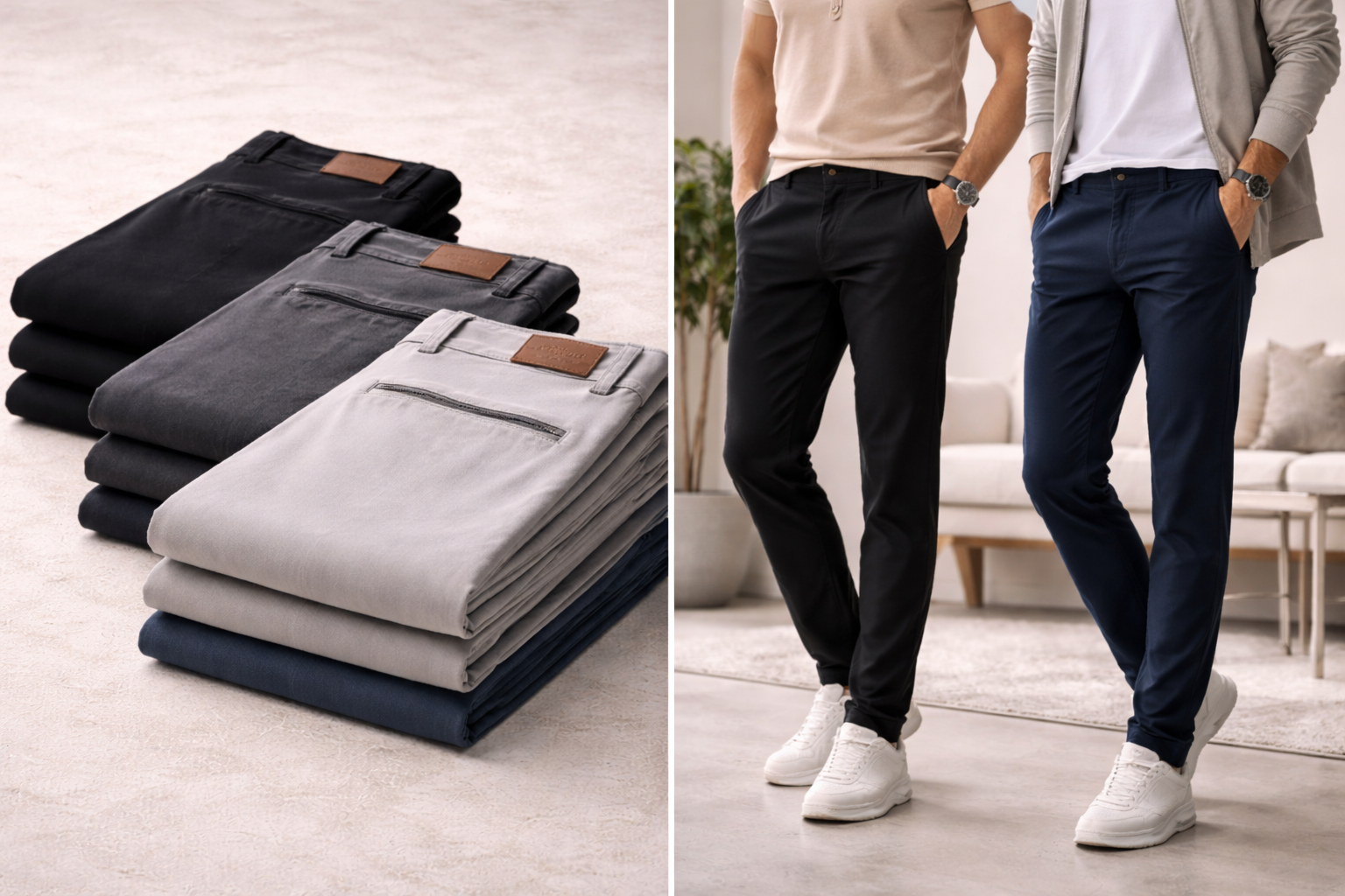 Pantalón FLEX™ Pro Performance 32” | Athleisure 4-Way Stretch CDMX – Fitters Originals®