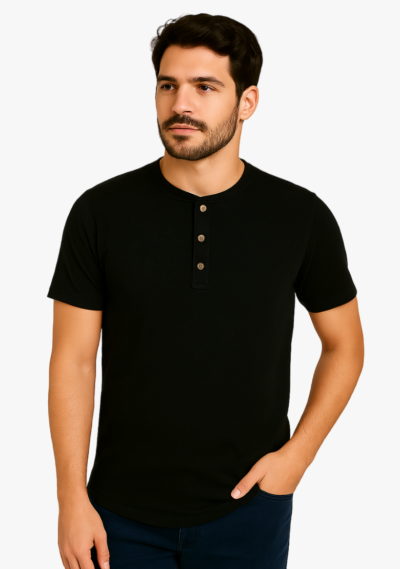 Playera Henley