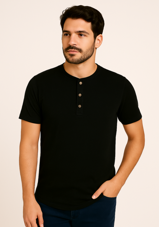 Playera Henley