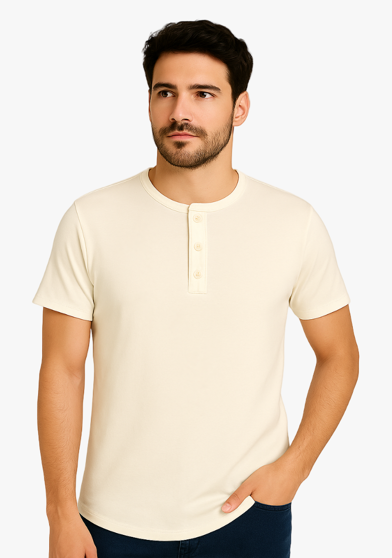 Playera Henley