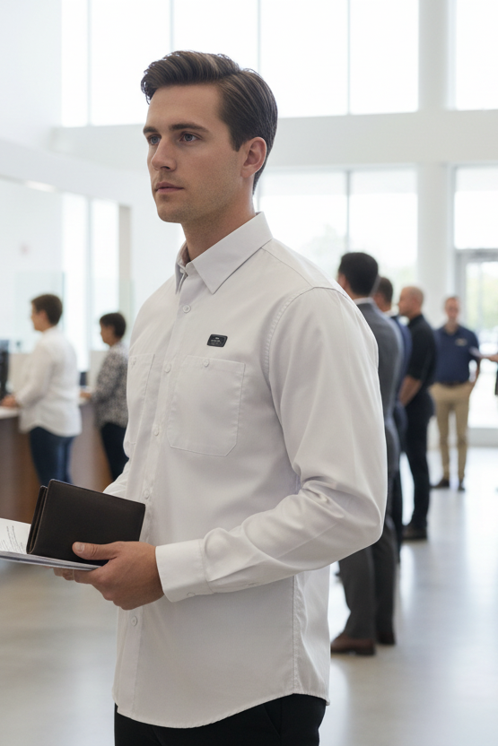 Camisa Manga Larga  CHALLENGER CORE3 – Blanca Alaska