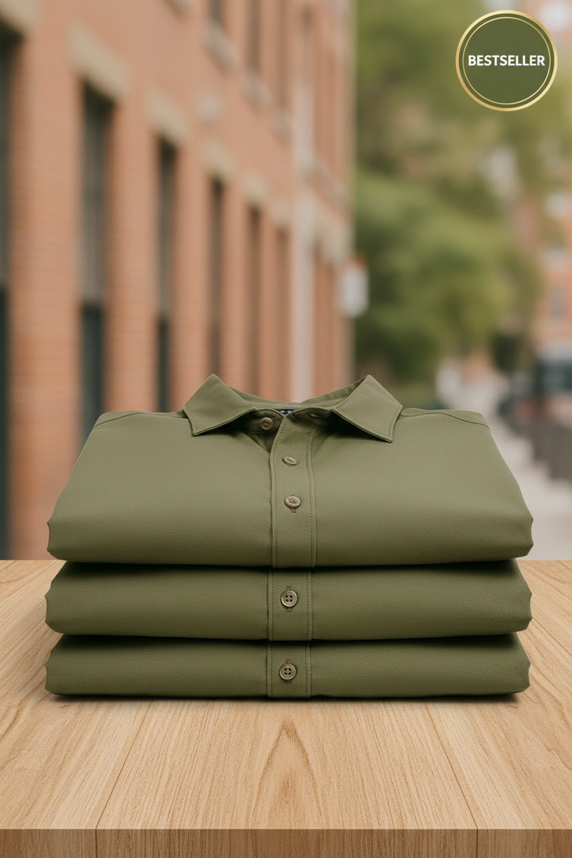 Camisa de manga corta Fury de Fitters Originals, vista frontal con diseño moderno y colores vibrantes.