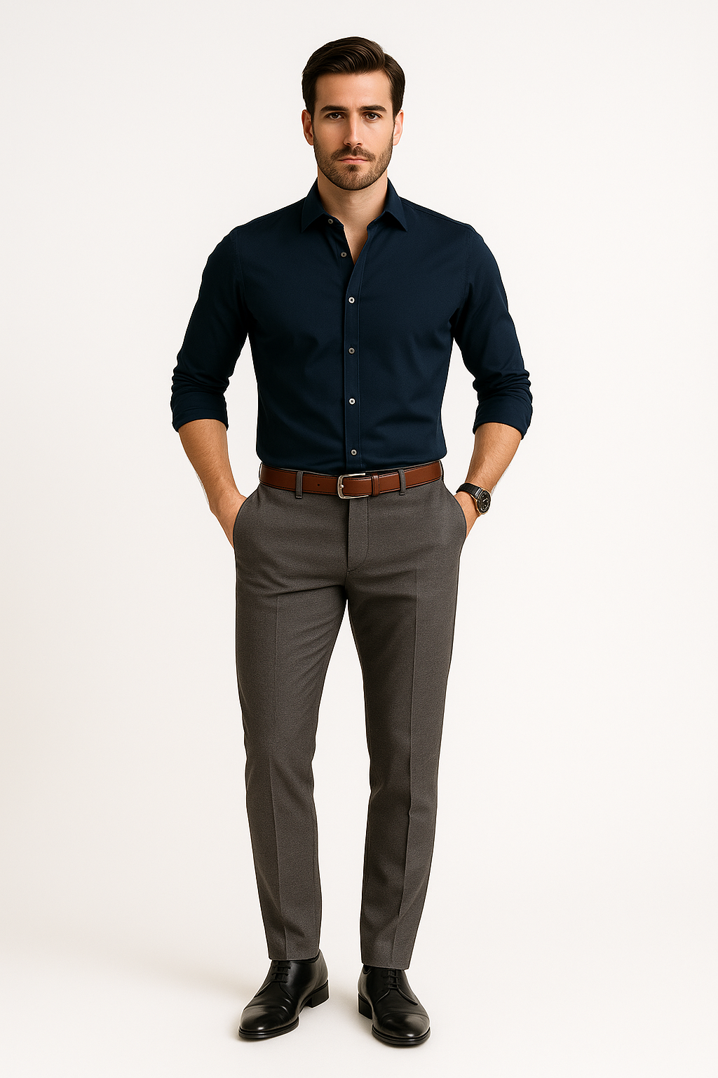 Pantalón Chino Slim Casual