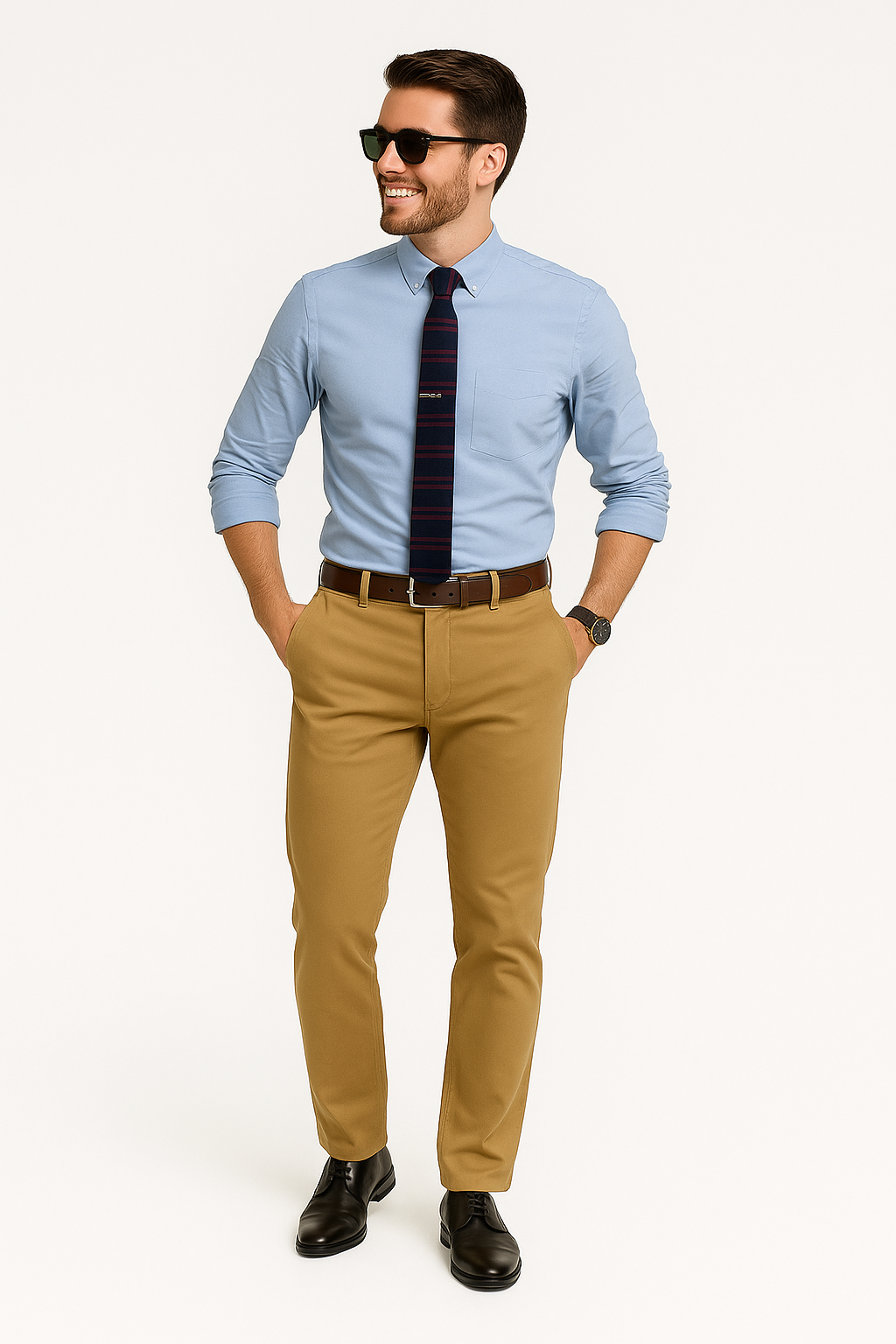 Pantalón Chino Slim Casual