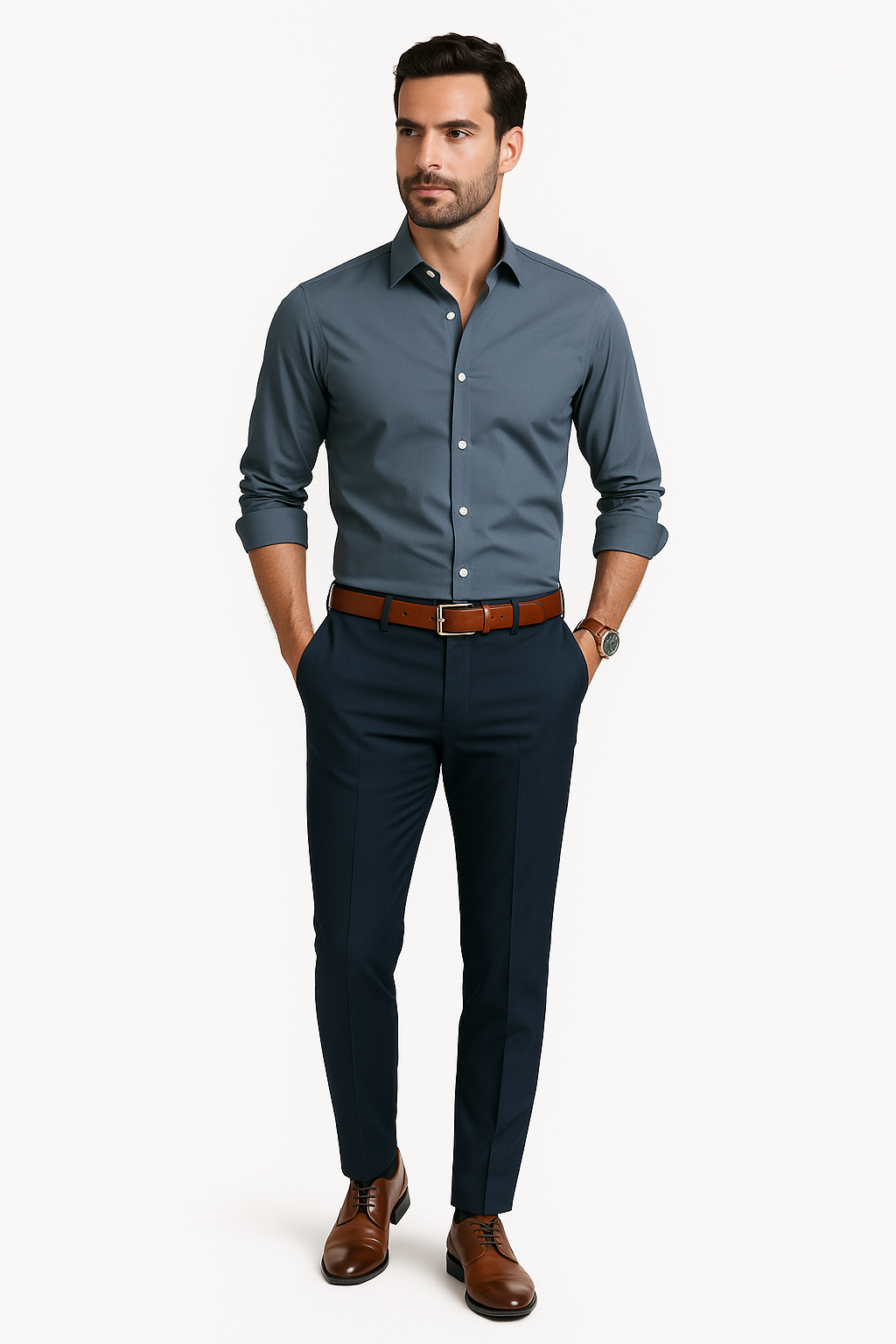 Pantalón Chino Slim Casual