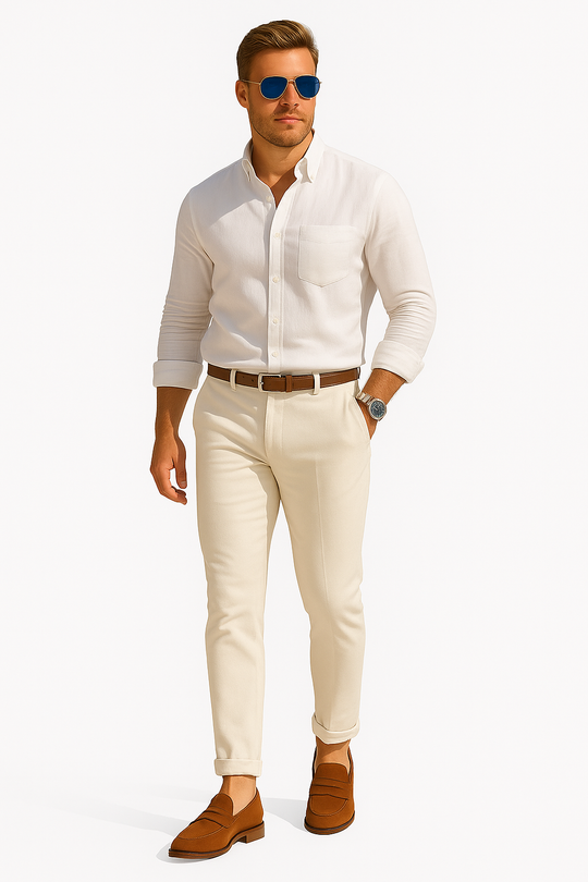 Pantalón Chino Slim Casual