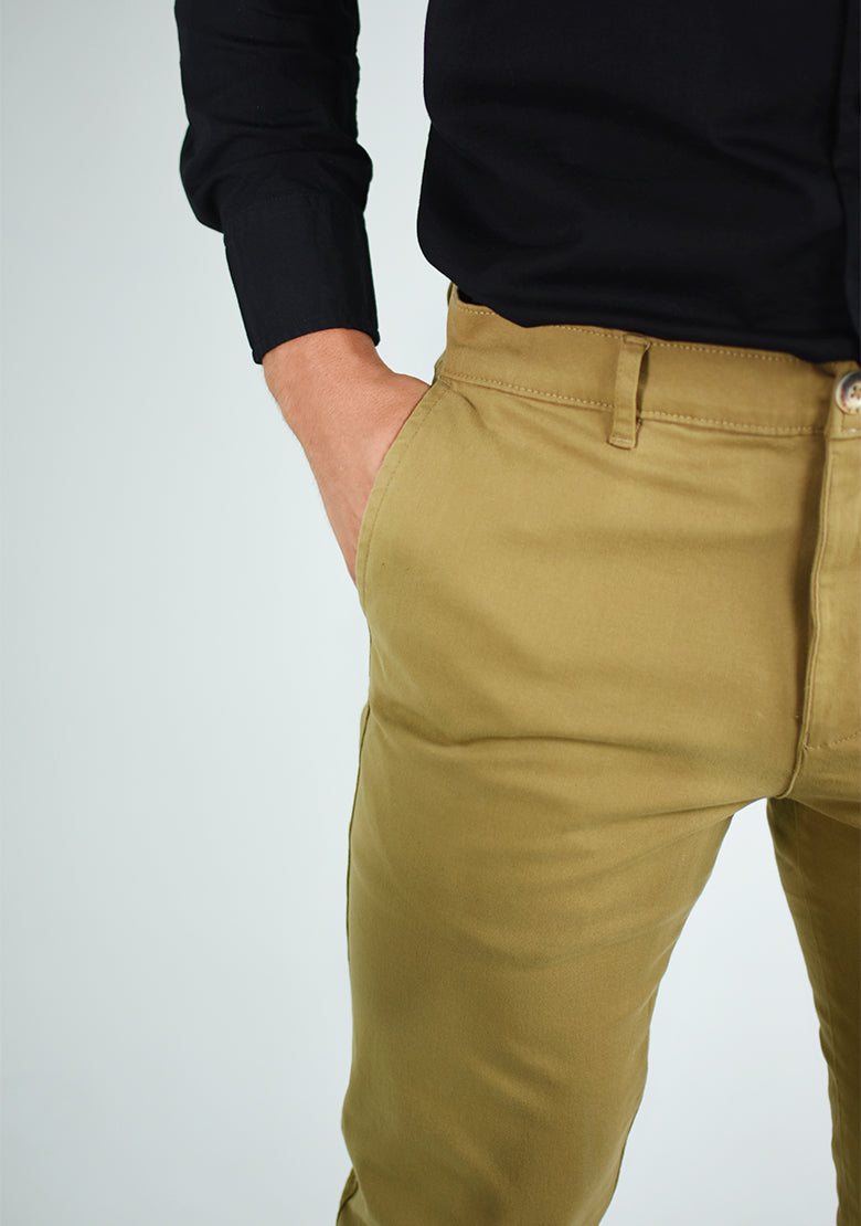 Pantalón Chino Slim Casual