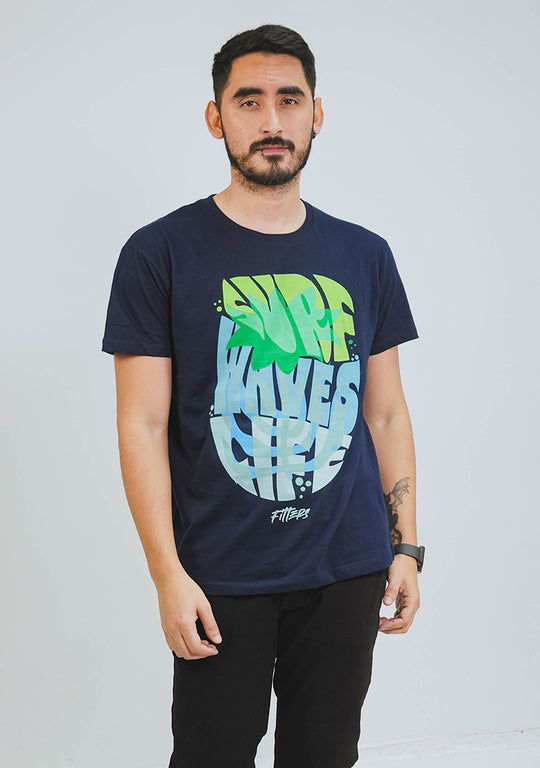 Playera WAVES LIFE