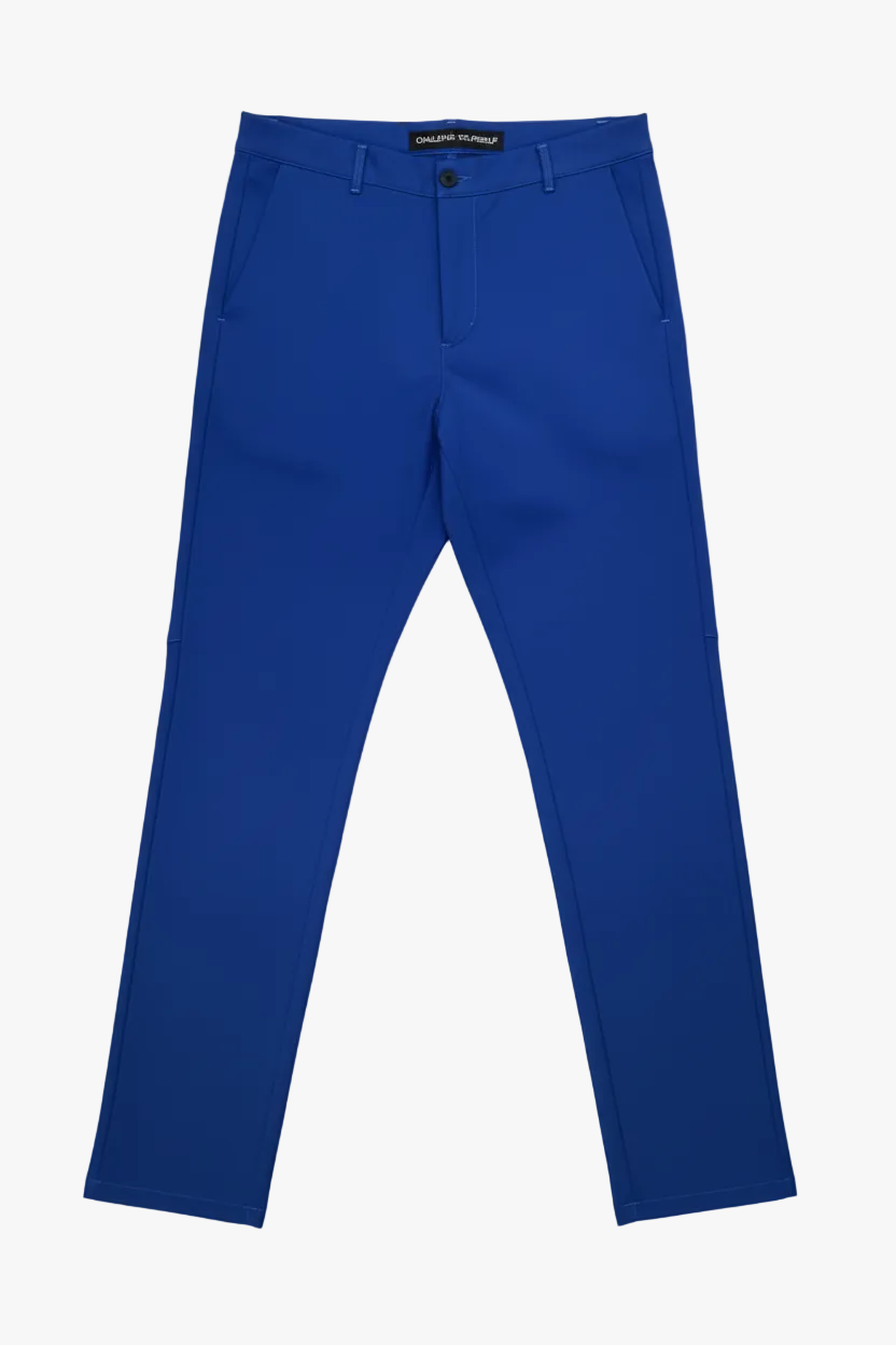 Pantalón Flex Pro Performance de CHALLENGE YOURSELF en color azul Alviero, estilo deportivo y cómodo para entrenamiento.
