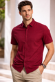 Camisa LUXOR Slim Fit Manga Corta para Hombre