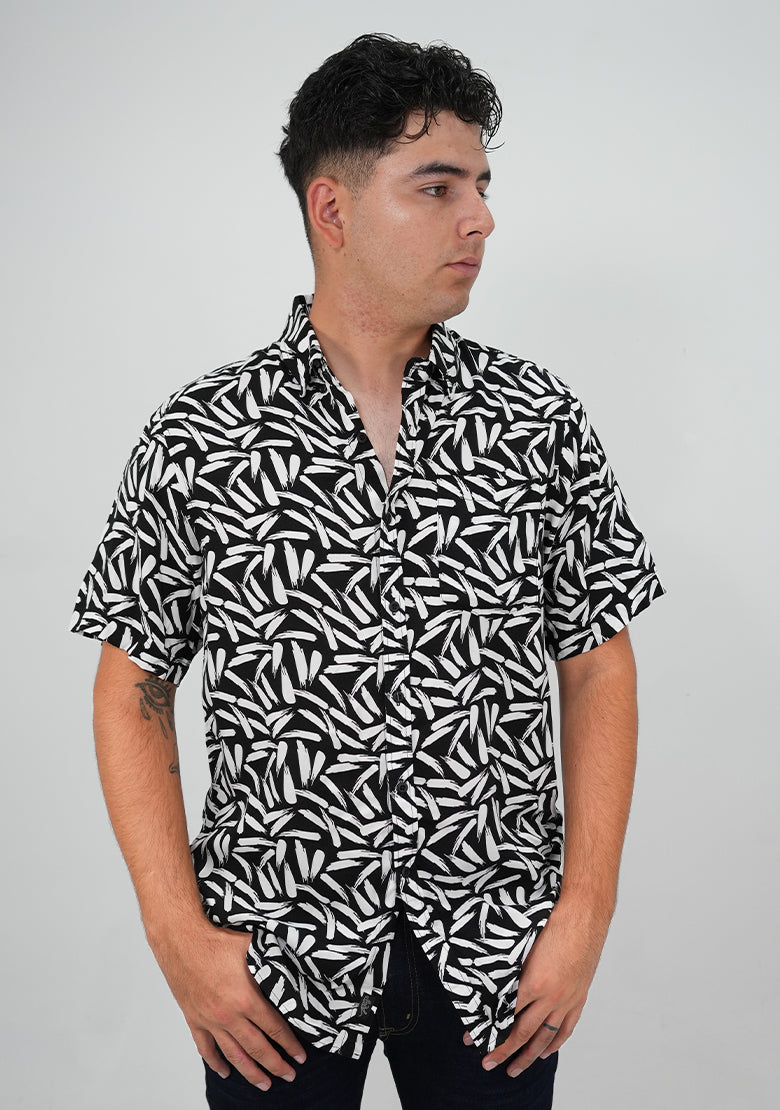 Camisa de manga larga slim fit de Fitters Originals en color blanco, estilo relajado y moderno para hombre.