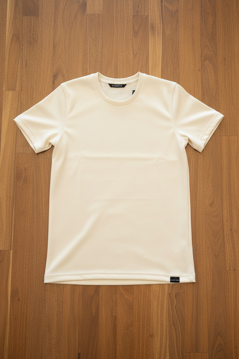 playera jaguar color ivory frente