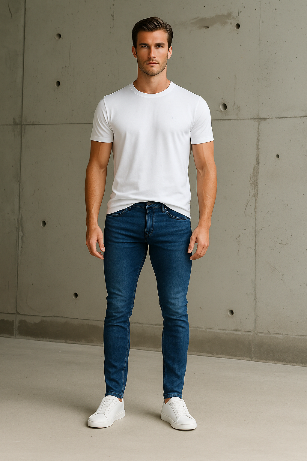 Playera KEKO Ff IF FITTERS ORIGINALS, Playera Contempo blanca, vista frontal con detalles del diseño y marca visible.