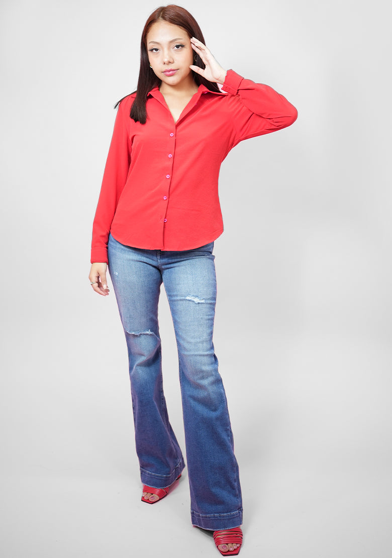 Camisa manga larga mujer Fitters Originals – mujer México