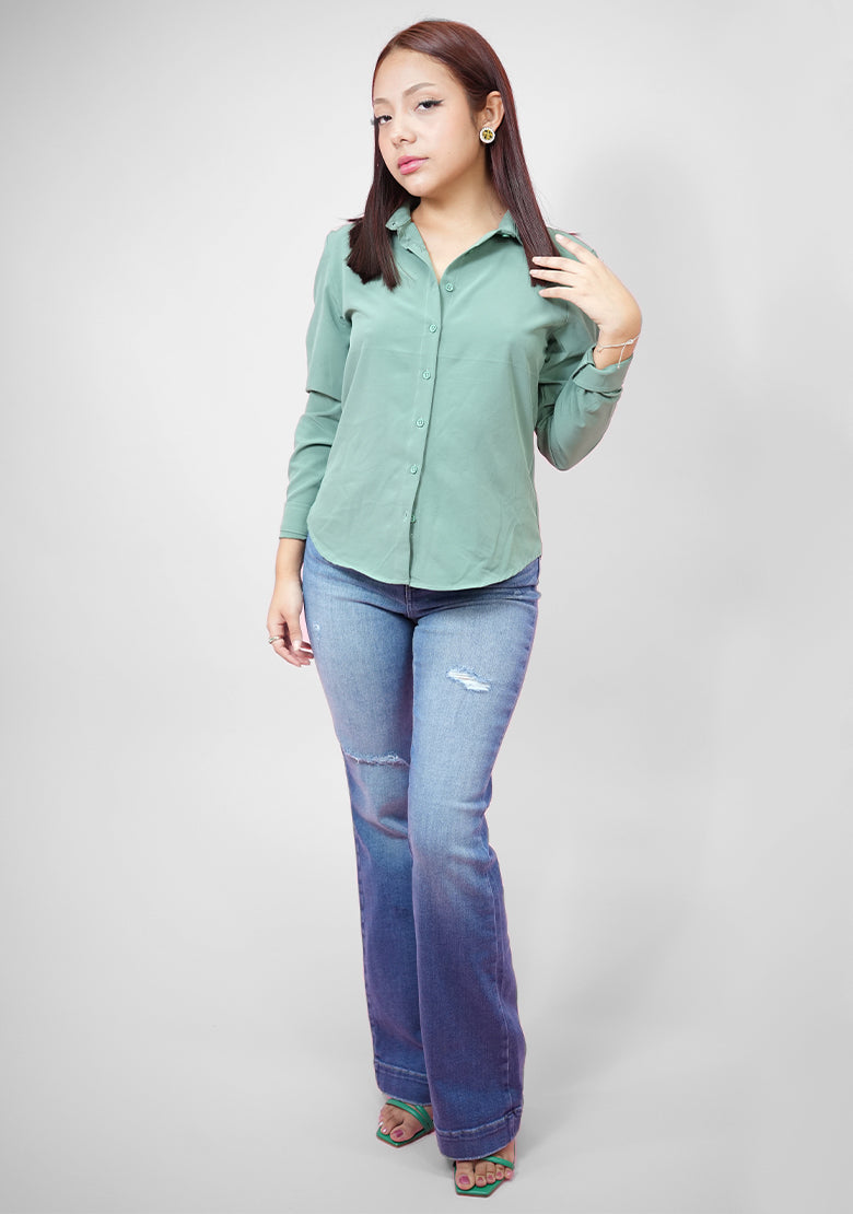 Camisa manga larga mujer Fitters Originals – mujer México