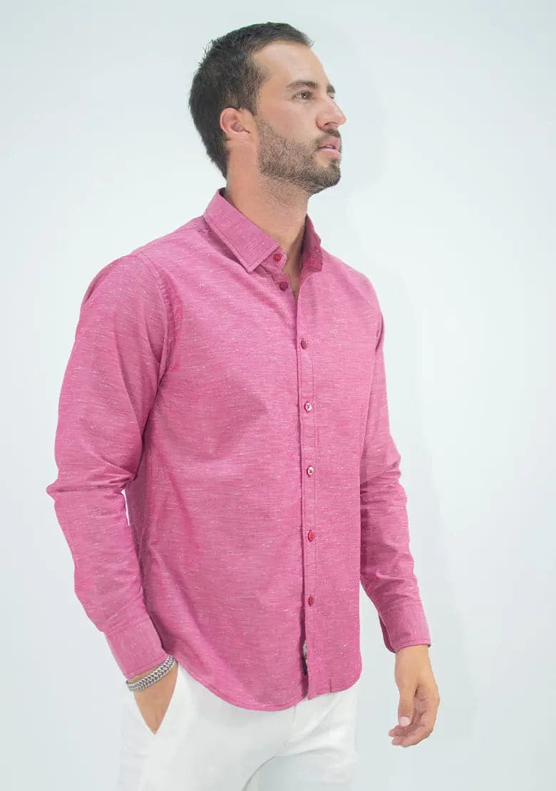 Camisa 100-66 Slim Fit - Manga Larga IF FITTERS ORIGINALS Camisa Manga Larga Slim Fit