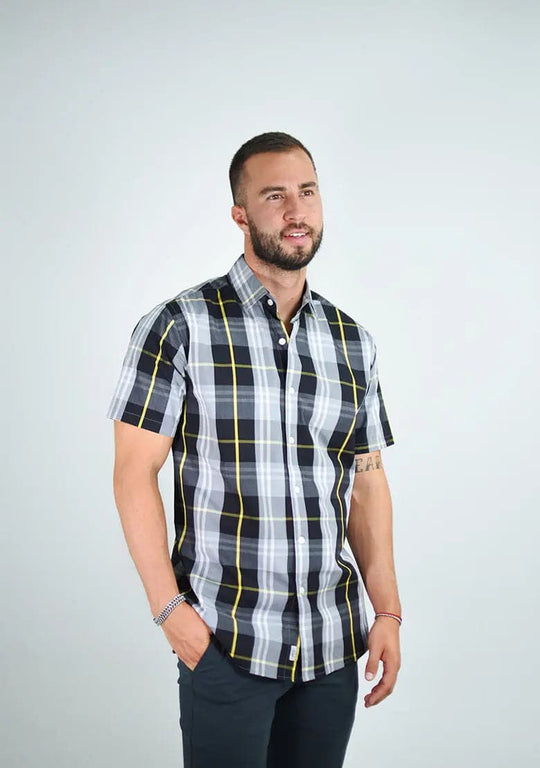 Camisa 1000-17 Slim Fit - Manga Corta IF FITTERS ORIGINALS Camisa Manga Corta Slim Fit