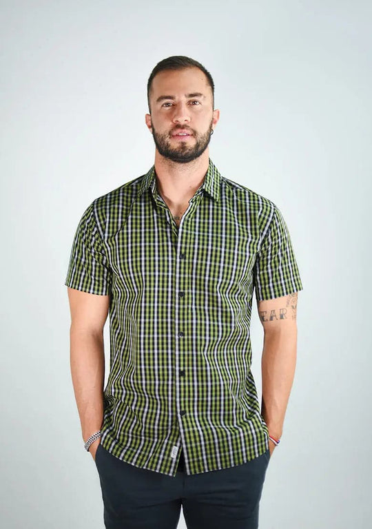 Camisa 1000-20 Slim Fit - Manga Corta IF FITTERS ORIGINALS Camisa Manga Corta Slim Fit