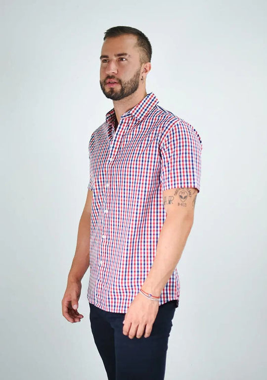 Camisa 1000-20 Slim Fit - Manga Corta IF FITTERS ORIGINALS Camisa Manga Corta Slim Fit