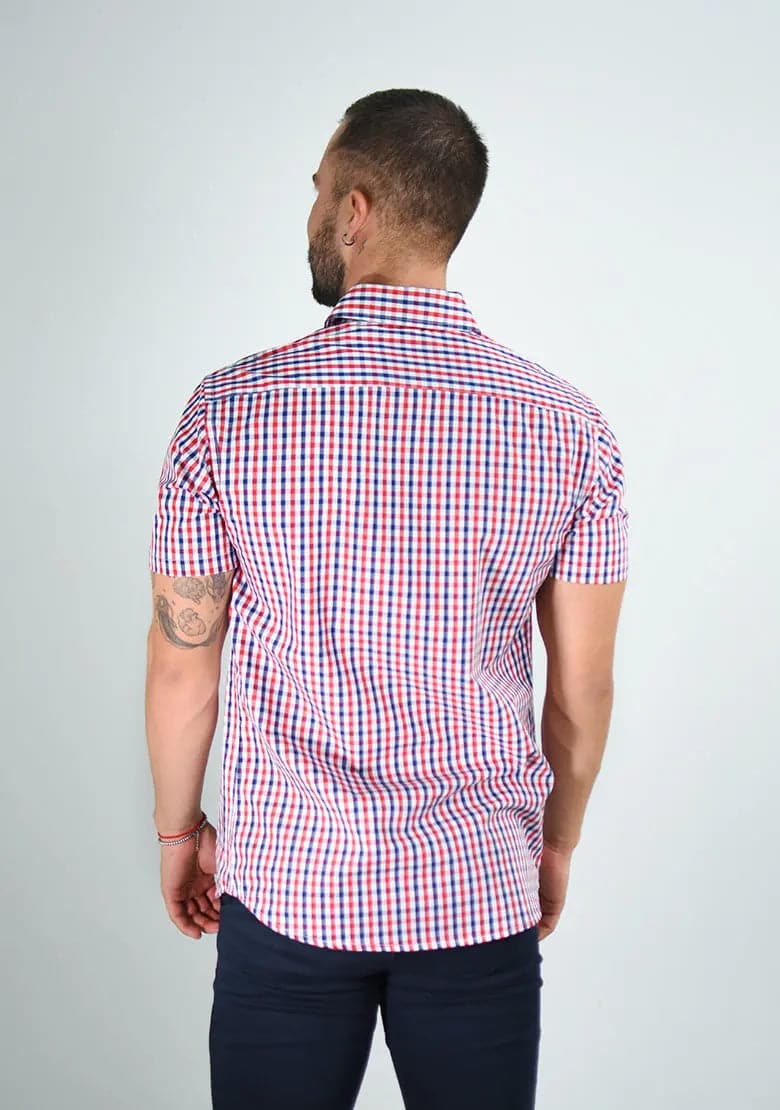 Camisa 1000-20 Slim Fit - Manga Corta IF FITTERS ORIGINALS Camisa Manga Corta Slim Fit