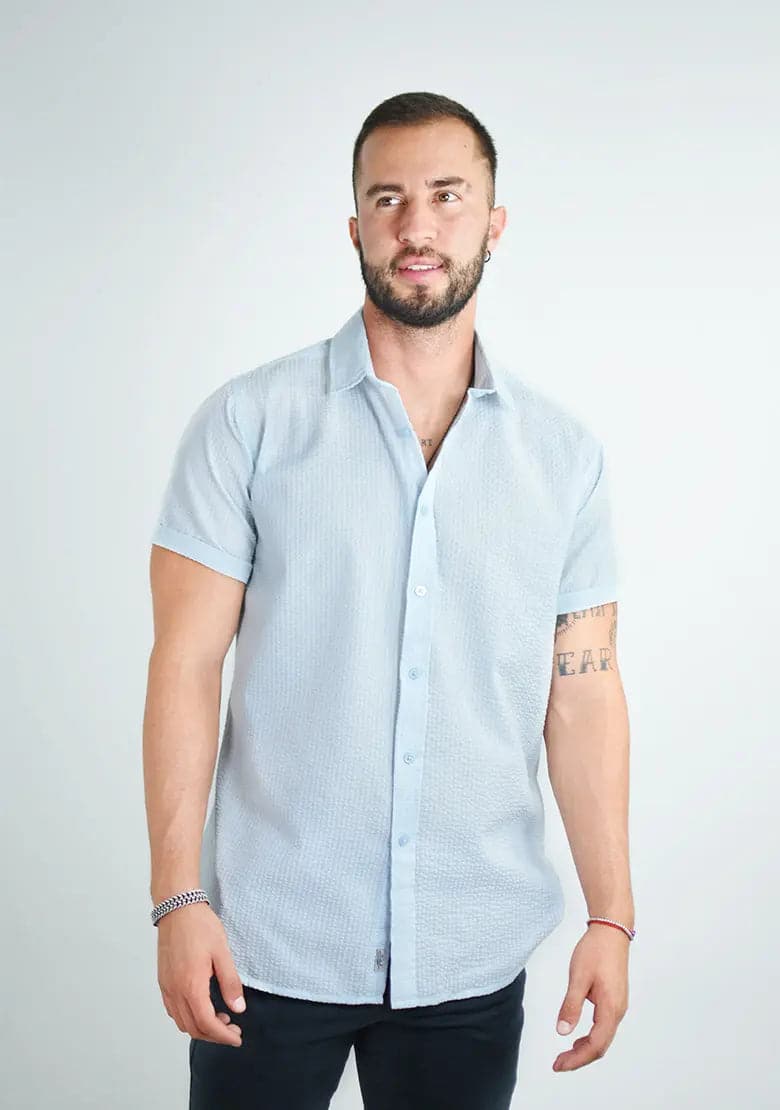 Camisa 1000-37 Slim Fit - Manga Corta IF FITTERS ORIGINALS Camisa Manga Corta Slim Fit