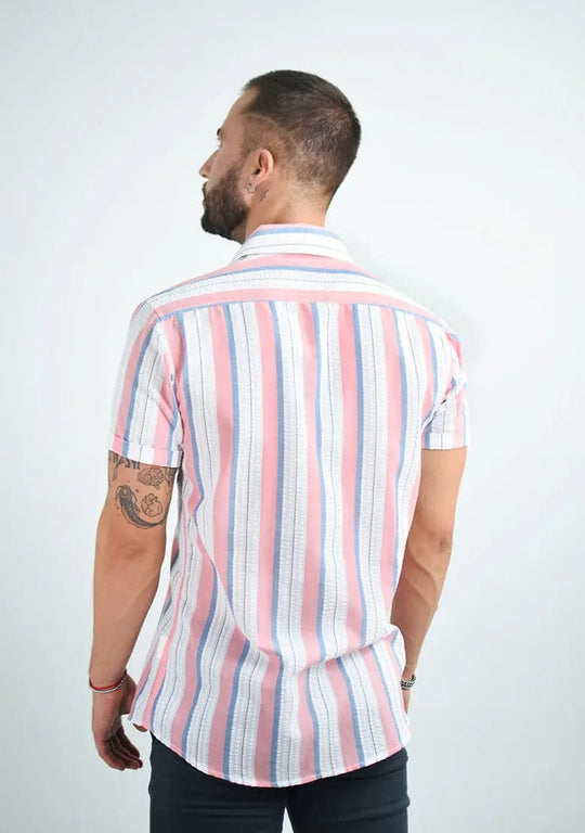 Camisa 1000-39 Slim Fit - Manga Corta IF FITTERS ORIGINALS Camisa Manga Corta Slim Fit