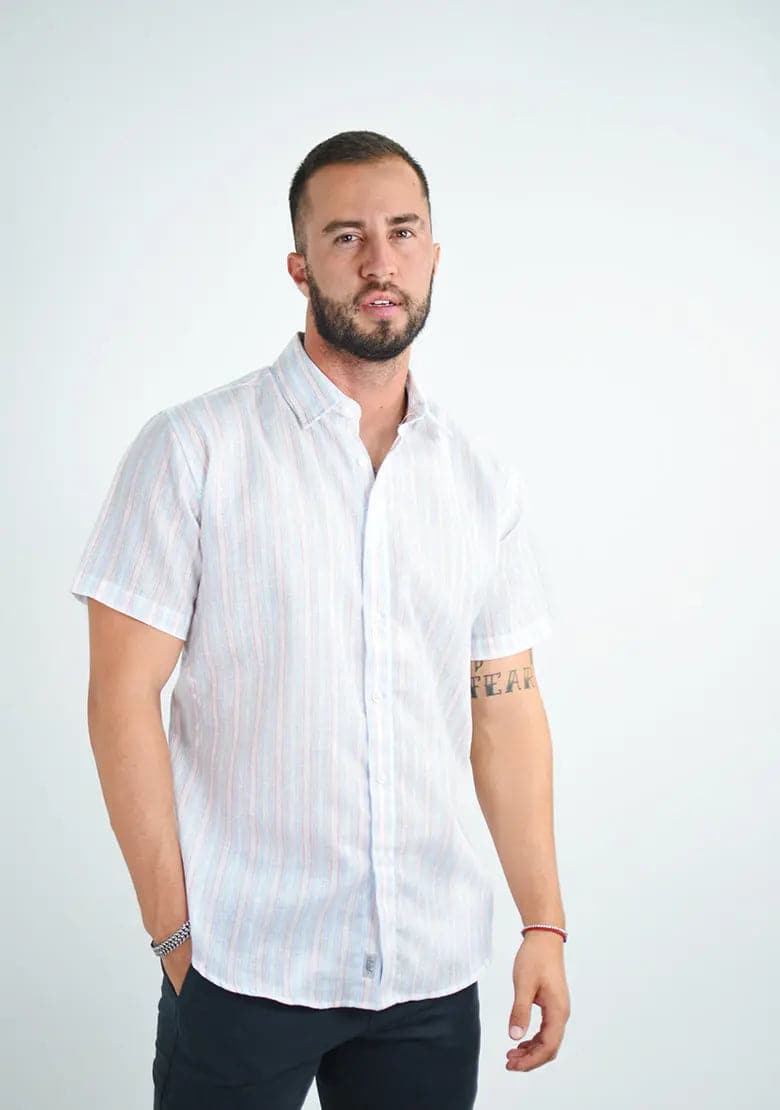 Camisa 2000-01 Slim Fit - Manga Corta IF FITTERS ORIGINALS Camisa Manga Corta Slim Fit