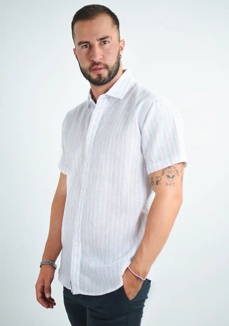 Camisa 2000-01 Slim Fit - Manga Corta IF FITTERS ORIGINALS Camisa Manga Corta Slim Fit