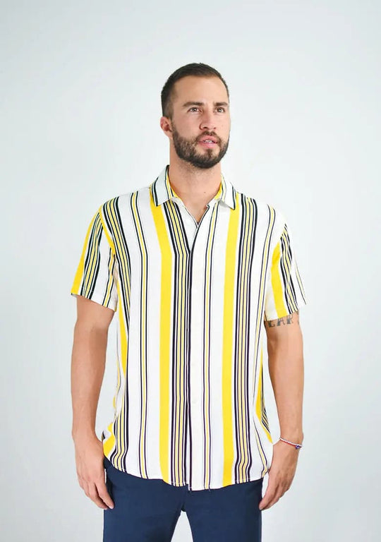 Camisa 2000-5 Slim Fit - Manga Corta IF FITTERS ORIGINALS Camisa Manga Corta Slim Fit