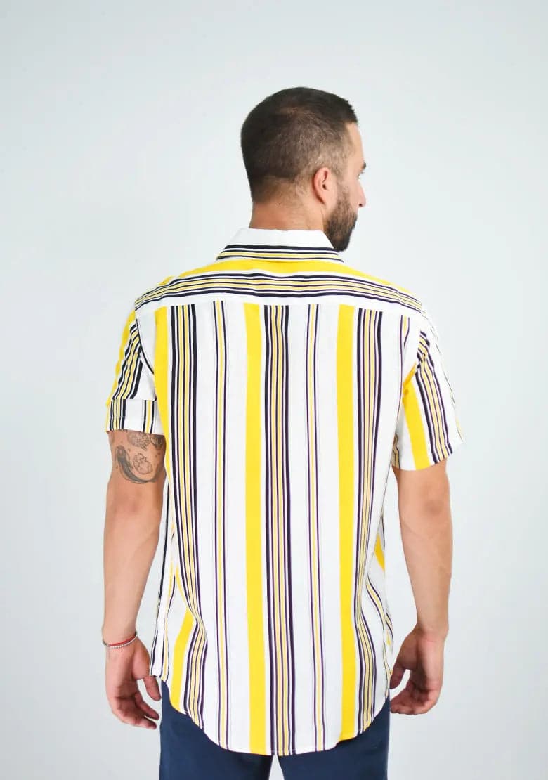 Camisa 2000-5 Slim Fit - Manga Corta IF FITTERS ORIGINALS Camisa Manga Corta Slim Fit
