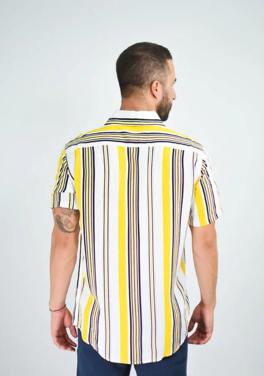 Camisa 2000-5 Slim Fit - Manga Corta IF FITTERS ORIGINALS Camisa Manga Corta Slim Fit