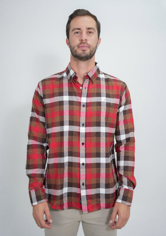 Camisa SIBER Felpa 101-13 Slim