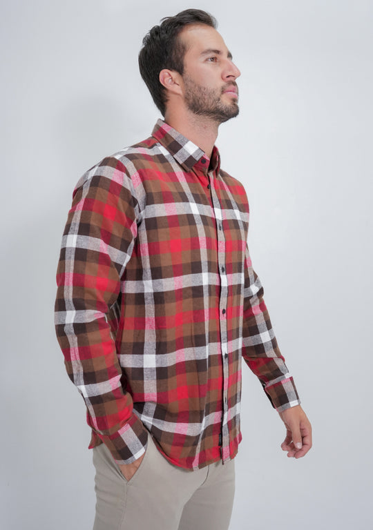 Camisa SIBER Felpa 101-13 Slim