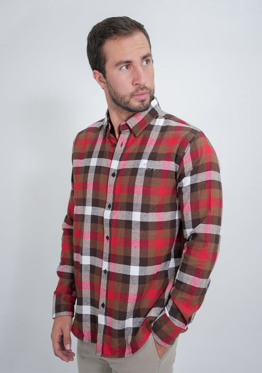 Camisa SIBER Felpa 101-13 Slim