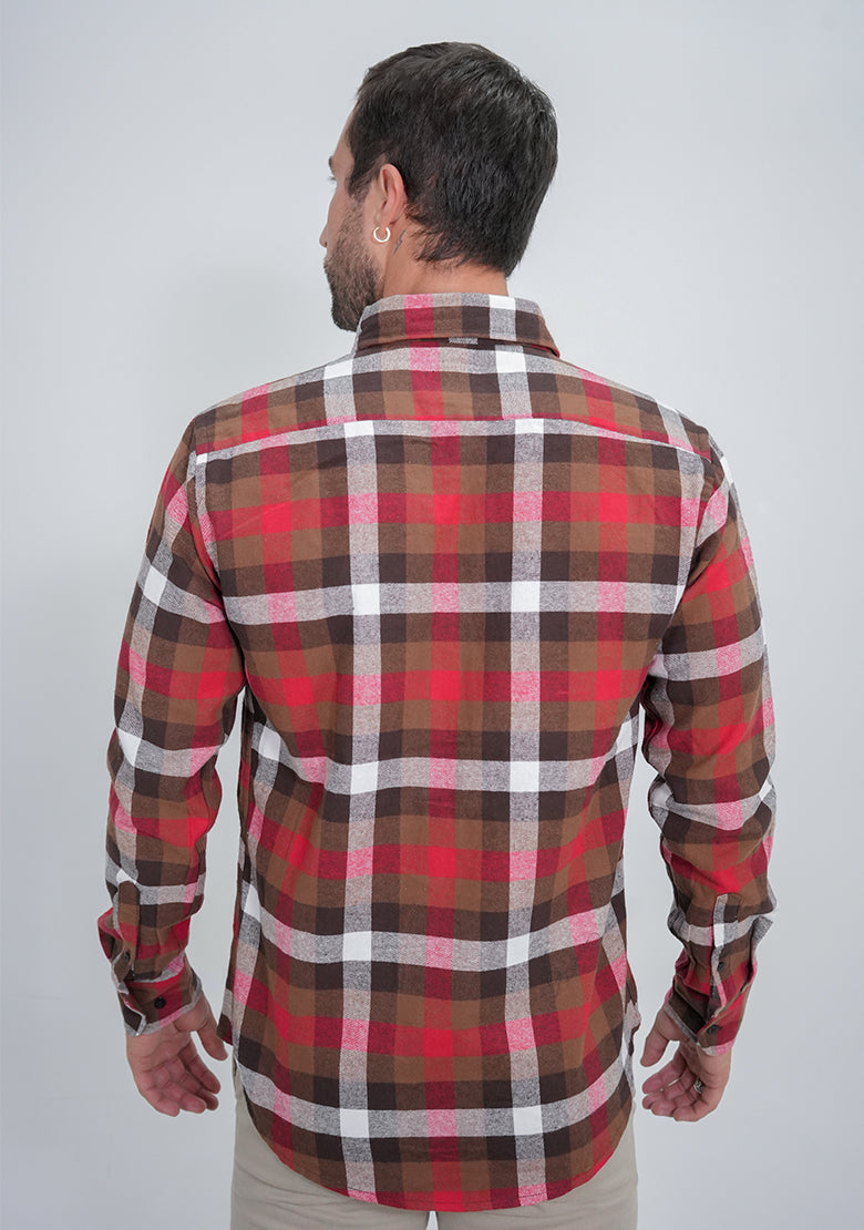 Camisa SIBER Felpa 101-13 Slim