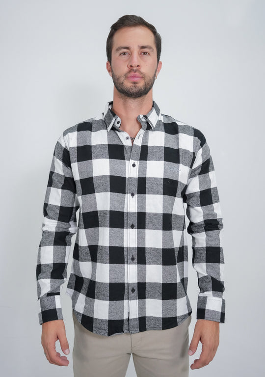 Camisa SIBER Franela 101-15 Slim