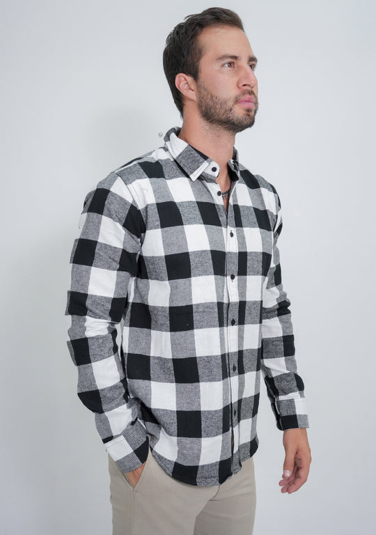 Camisa SIBER Franela 101-15 Slim