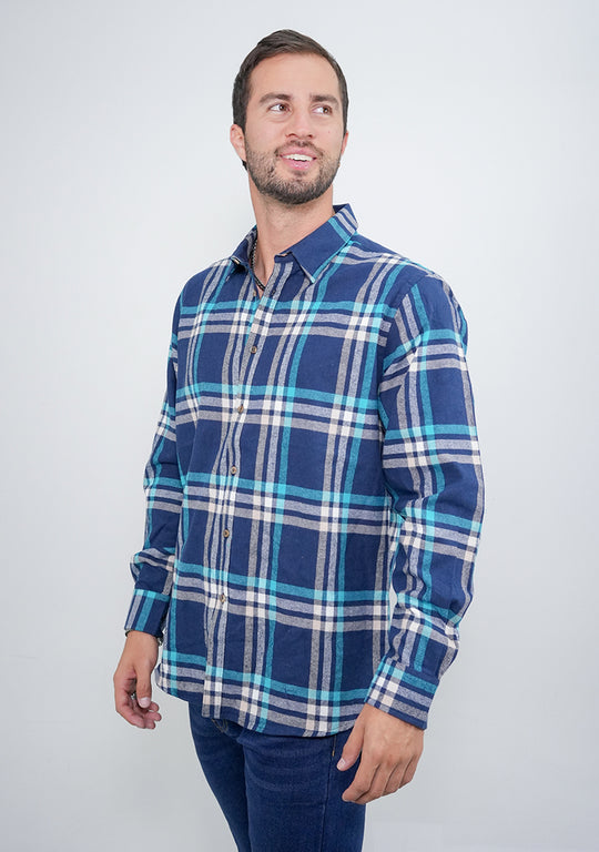 Camisa RAYA Franela 401-12 Relax