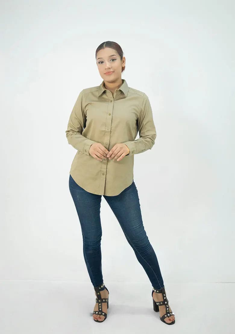 Camisa manga larga mujer Fitters Originals – mujer México